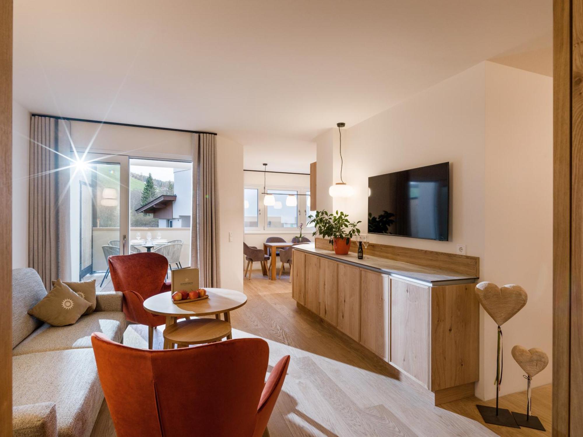 Appartement met uitzicht op de tuin